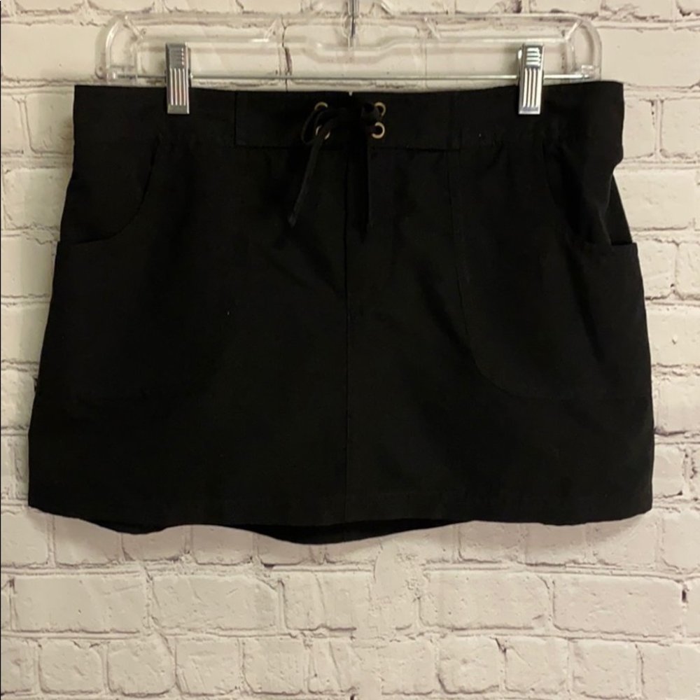 Kona Sol Black Swim Bottom Medium #A018